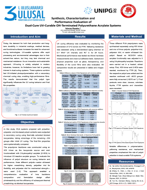 Synthesis, Characterization and Performance Evaluation of Dual-Cure UV-Curable OH-Terminated Polyurethane Acrylate Systems
