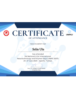 Selin Ulu - Sertifika