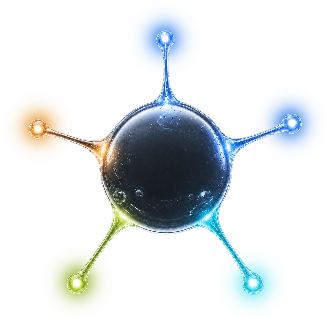 Center liquid shape